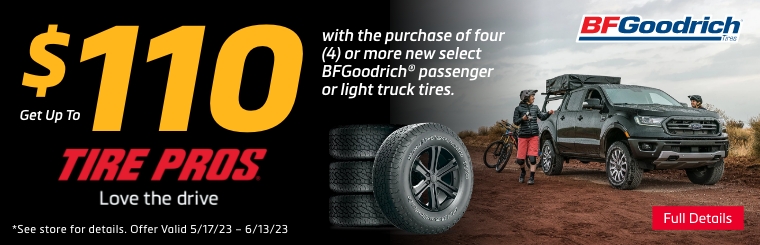 Continental Rebate | Gary's Auto Care & Tire Pros
